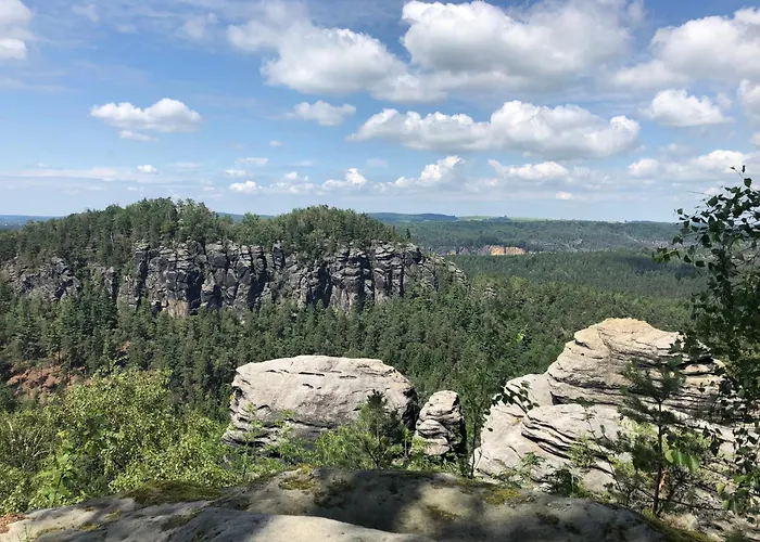 #3panoramablick Апартаменты Бад-Шандау